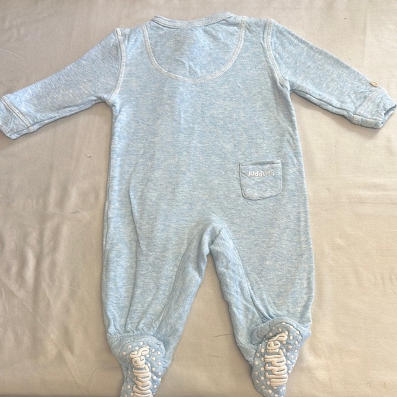Juddlies - Breathe Easy - Light Blue Baby Onesie - Picture 7 of 7